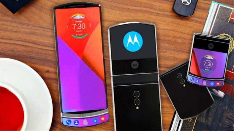 Складной смартфон от Motorola будет уметь кое-что необычное. Фото.
