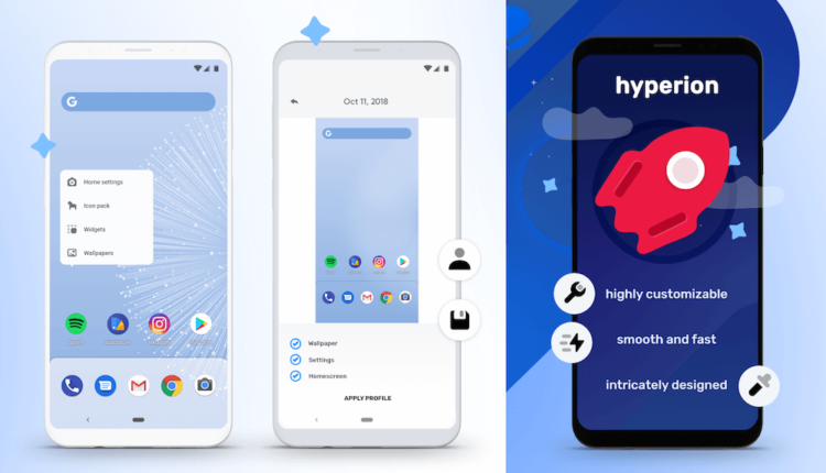 Самый продвинутый лончер на Android, который можно скачать в Google Play. Фото.