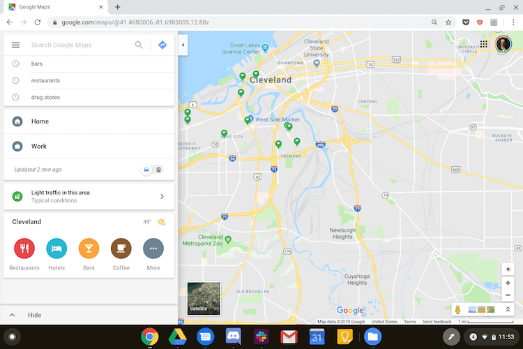 Google провела редизайн веб-версии Google Maps. Обновление Google Maps. Фото.