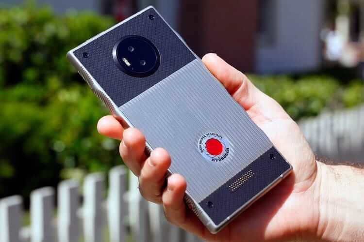 Компания Red работает над суперкамерой для своего смартфона Hydrogen One. Фото.