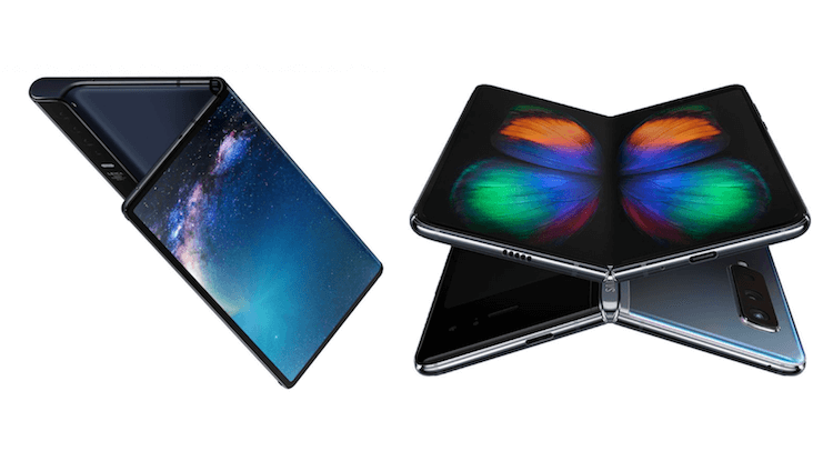 Кто лучше складывается: Samsung Galaxy Fold или Huawei Mate X?