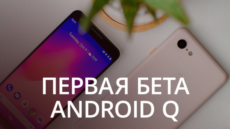 Новости Android: первая бета Android Q и планы Google. Фото.