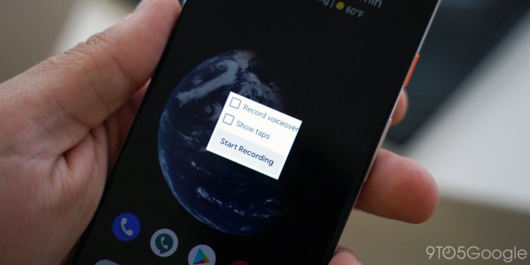 Подборка главных нововведений первой бета-версии Android Q. Запись экрана. Фото.