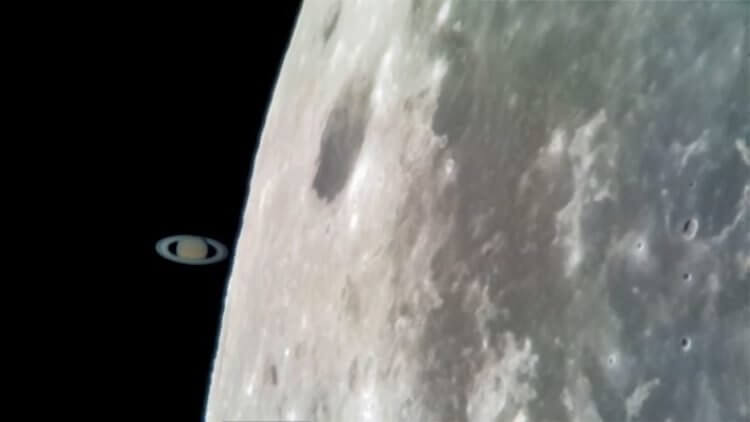 На Galaxy S8 сфотографировали Сатурн, и это невероятно. Фото.