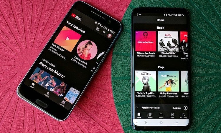YouTube Music для Android научился воспроизводить музыку из памяти смартфона. Фото.