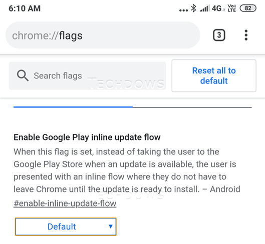 Google добавила в Chrome для Android возможность фонового обновления. Как обновлять Chrome для Android в фоновом режиме. Фото.