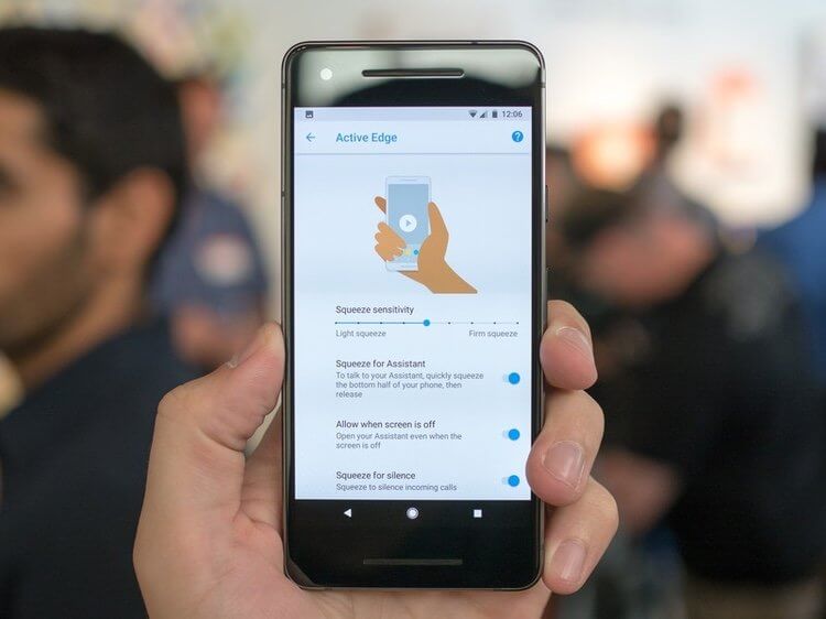 Google Pixel 4 может получить систему дистанционного управления жестами. В бете Android Q обнаружены следы Project Soli. Фото.