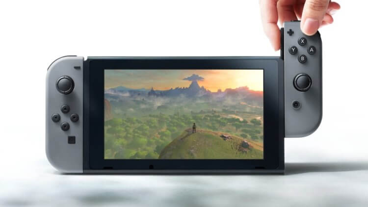 Android установили на игровую приставку Nintendo Switch. Фото.