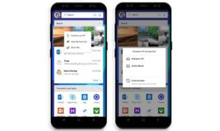 В новом обновлении Android-лончер от Microsoft обзаведётся массой полезных функций. Фото.