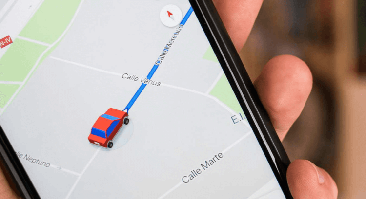 Google Maps тестируют функцию оповещения пользователя при смене таксистом первоначального маршрута. Фото.