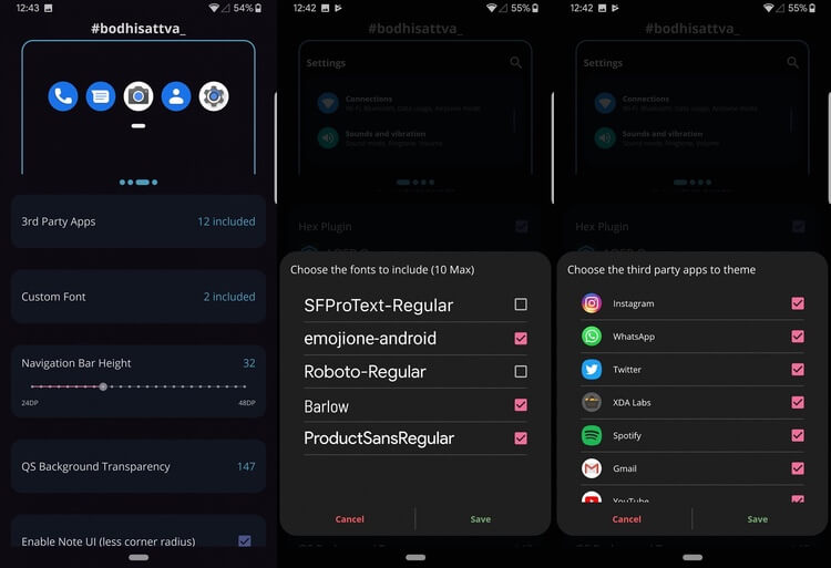 Как изменить тему на Samsung Galaxy.. Для Android Q есть плагин, позволяющий настраивать темы.. Фото.