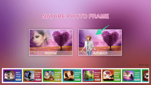 Лучшие приложения для наложения фоторамок на Android. Nature Photo Frames. Фото.