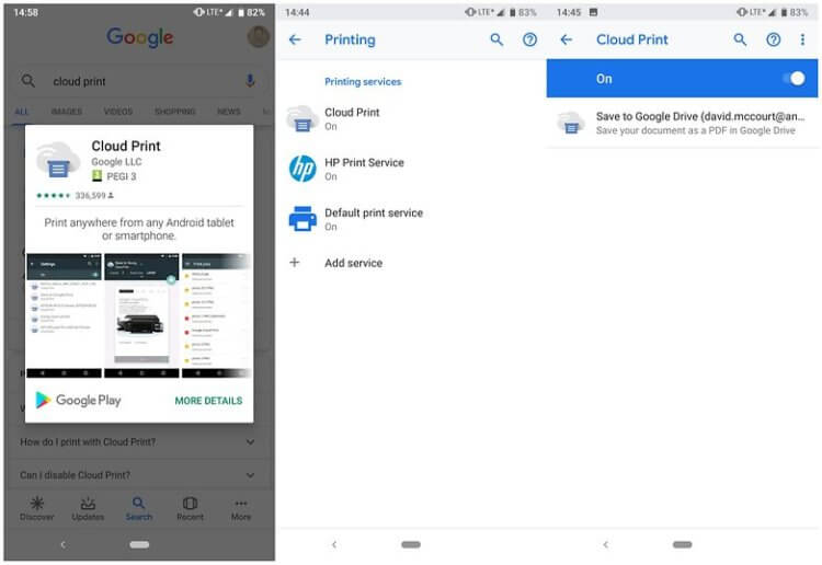 Как печатать документы с Android-смартфона или планшета. Google Cloud Print. Фото.