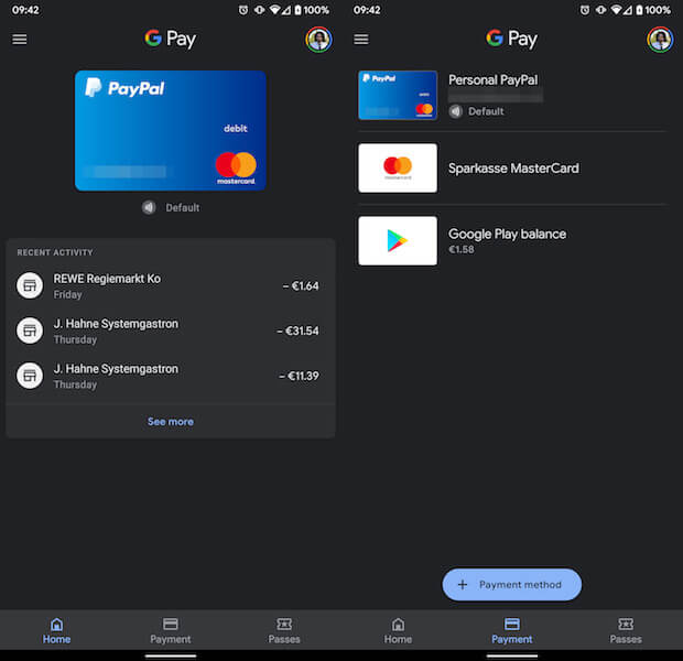 Обновление Google Pay. Как посмотреть все карты в Google Pay. Фото.