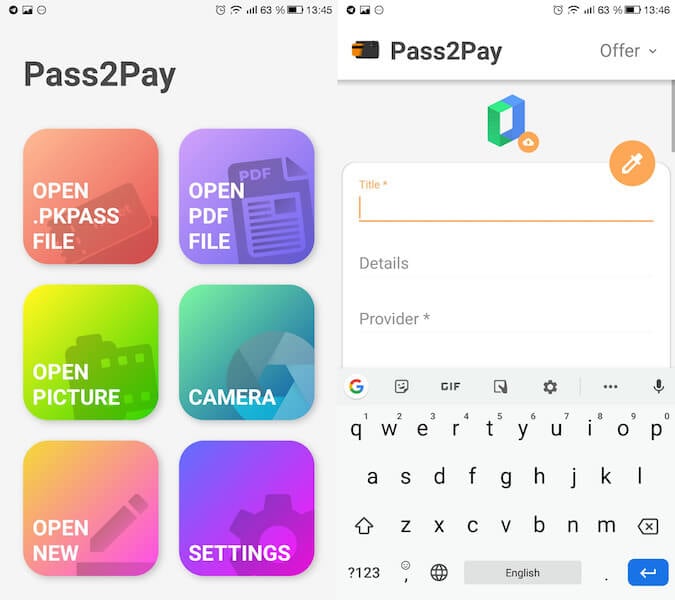 Как добавить в Google Pay любой билет или посадочный талон. Как добавить скриншот билета в Google Pay. Фото.