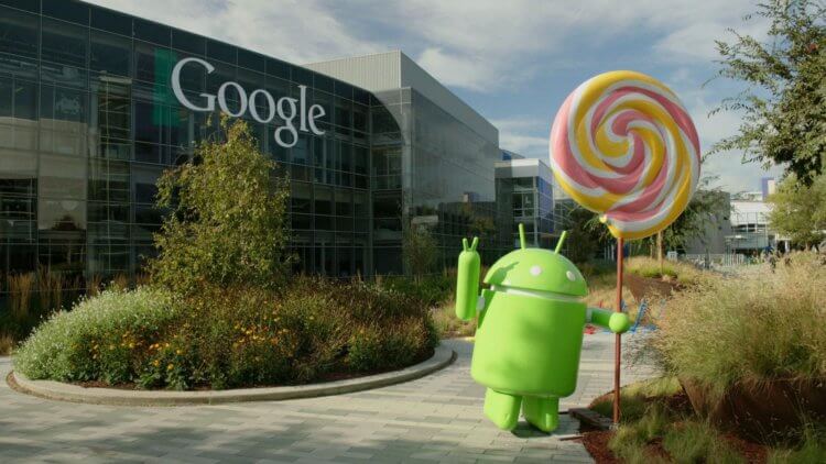 Какие были версии Android. Lollipop. Фото.