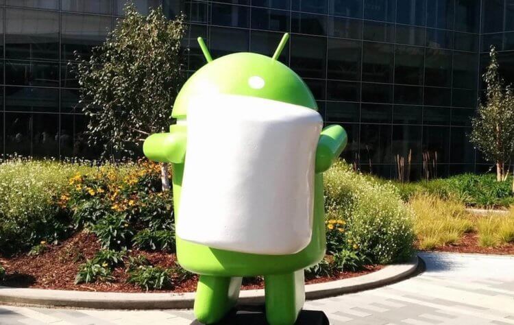 Какие были версии Android. Marshmallow. Фото.