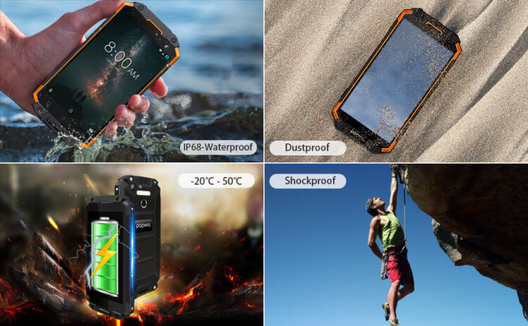 Защищенный смартфон с поддержкой ИИ и не только: чем интересны устройства Poptel. Есть защита от воды, ударов и песка, а также возможность работы при экстремальных температурах. Фото.