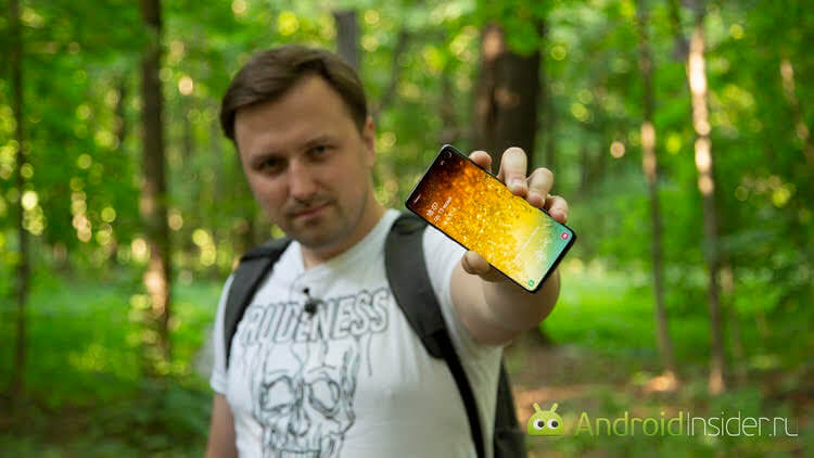 Объявлены все устройства Samsung, которые получат Android 10. Galaxy S10. Фото.