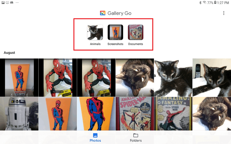 Gallery Go от Google: что это такое и как этим пользоваться. Организация фотографий. Фото.