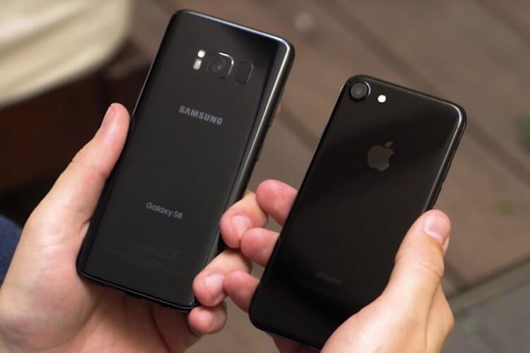 Что купить — Galaxy S8 или iPhone 7. Камера Galaxy 8 и iPhone 7. Фото.