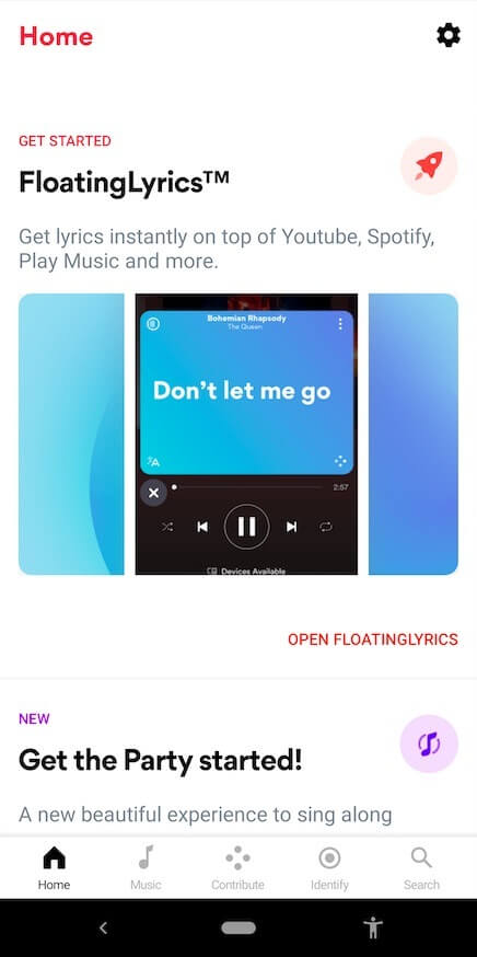 Лучшие Android-приложения для поиска текстов песен. MusixMatch — Легкий поиск и прослушивание песен. Фото.