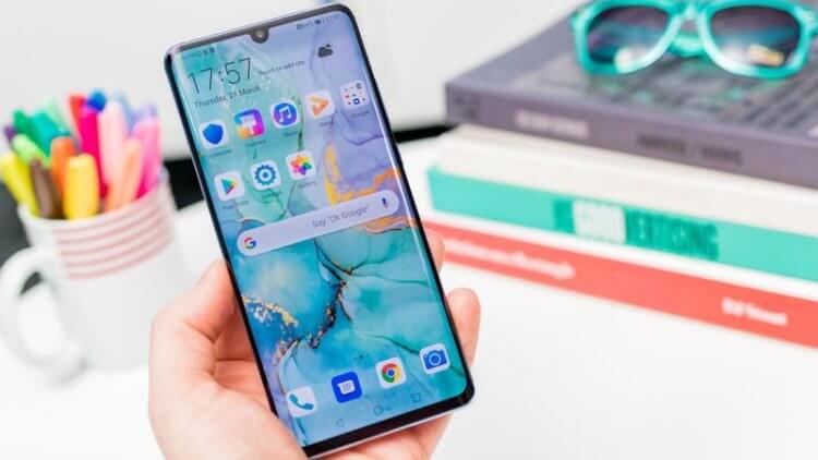 Самые большие смартфоны 2019 года. Huawei P30 Pro и Huawei Mate 20 X — Два брата-акробата. Фото.