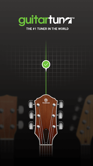 Android-приложения, которые обучат вас игре на гитаре. GuitarTuna — Настройка гитары. Фото.
