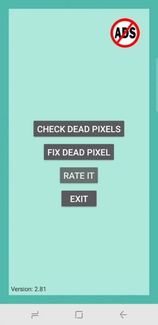 Лучшие программы для диагностики Android-смартфона. Dead Pixels Test — Тест и починка экрана смартфона. Фото.