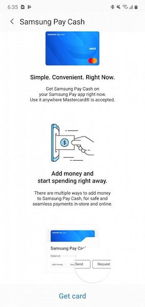 Samsung запустила свою банковскую карту для Samsung Pay. Samsung не удалось запустить кредитную карту, но ведь есть дебетовая. Фото.