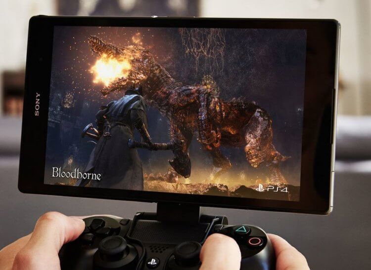 Sony выпустила приложение для стриминга игр с PS4 на Android. Bloodborne на смартфоне! Что может быть круче?! Фото.