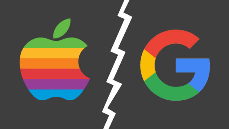 Чему Google стоило бы поучиться у Apple. Вечное противостояние, в котором вряд ли будет победитель. Фото.