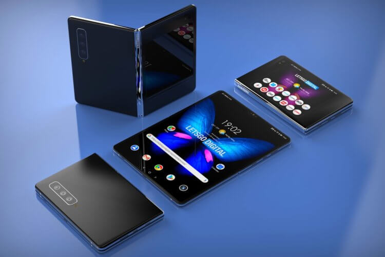 Samsung заключили сделку с производителями гибкого стекла. Его используют в Galaxy Fold 2? Galaxy Fold имеет все шансы стать лучше предшественника. Фото.