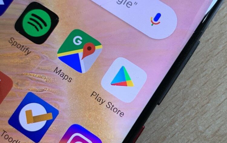 Как Google Play рекомендует вам новые приложения. Фото.