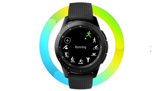 Лучшие смарт-часы для плавания. Samsung Galaxy Watch — Ничего лишнего. Фото.