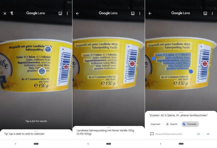 Как использовать Google Lens и Google Переводчик без интернета. Копируем текст из Google Lens. Фото.