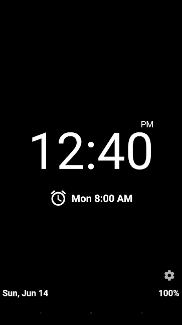 Лучшие программы для отображения времени на Android. Clock — Два в одном. Фото.