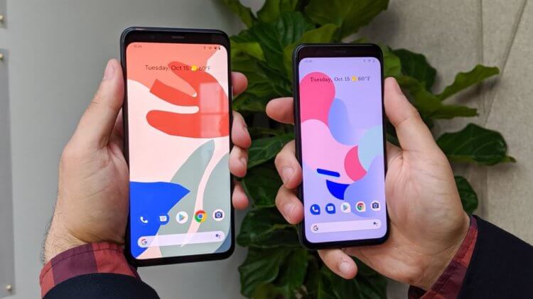 Google Pixel 4 или Google Pixel 4 XL: Что лучше? Pixel 4 против Pixel 4 XL: Какой смартфон купить? Фото.