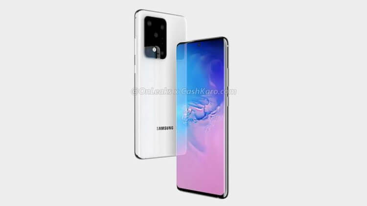 Свежий рендер Samsung Galaxy S11 показал, какой будет камера смартфона. В целом выглядит смартфон интригующе. Фото.