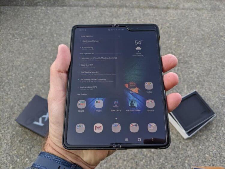 Samsung Galaxy Fold — неудавшаяся революция. Galaxy Fold — провал 2019 года? Фото.