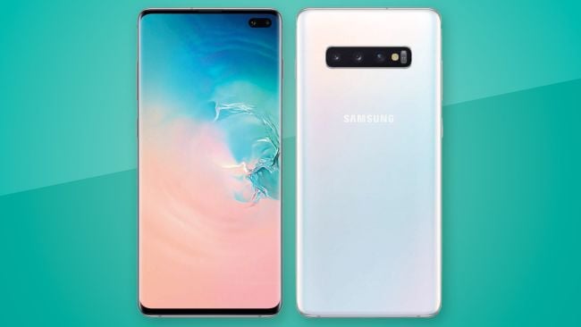Лучшие смартфоны для прослушивания музыки в 2019. Samsung Galaxy S10 Plus — Хорош во всем. Фото.
