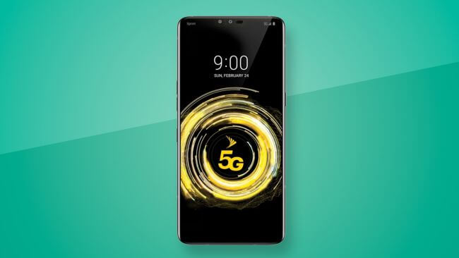Лучшие смартфоны для прослушивания музыки в 2019. LG V50 ThinQ 5G — Громкий и четкий. Фото.