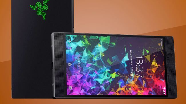 Лучшие смартфоны для прослушивания музыки в 2019. Razer Phone 2 — Не только для игр. Фото.