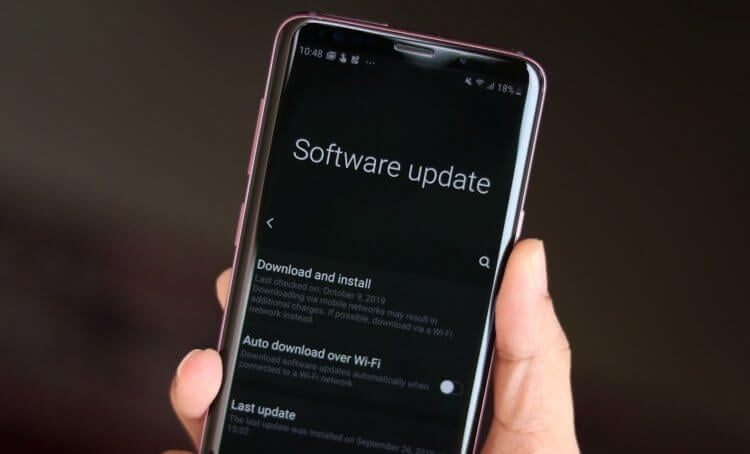 Samsung доказала, что обновления для Android могут выходить быстро. Фото.