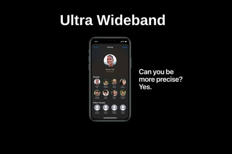 Смартфоны с Ultra Wideband. Ultra Wideband — беспроводная технология нового поколения. Фото.