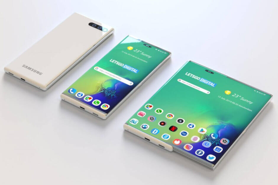 Samsung на CES 2020 покажет смартфон, способный сворачиваться