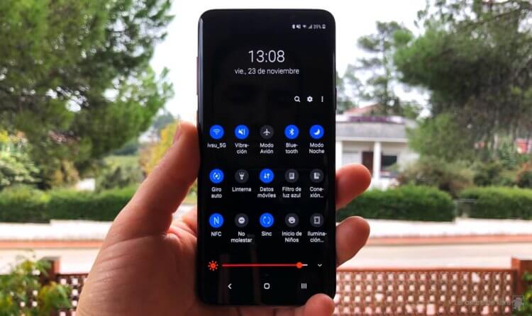 Угадайте оболочку Android по её внешнему виду. Samsung One UI. Фото.