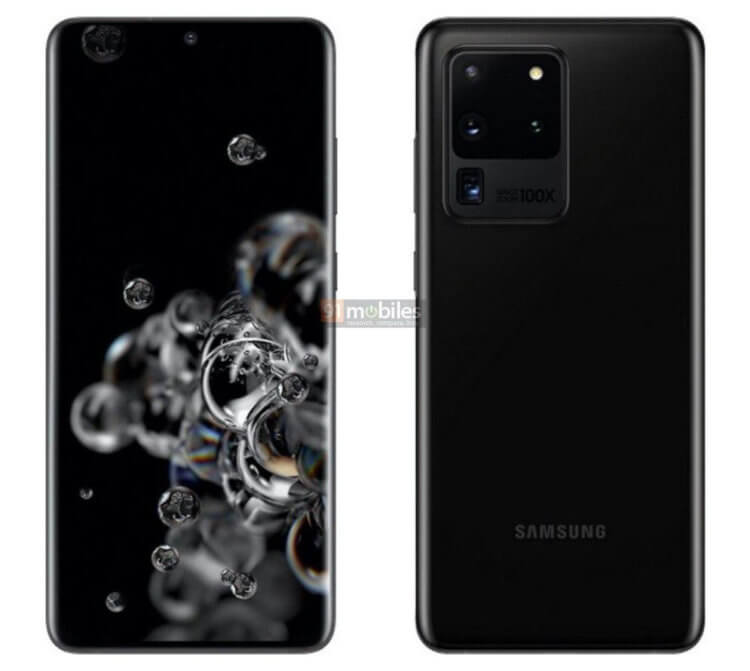 В Сети появились новые изображения Galaxy S20. Не без минусов. Samsung Galaxy S20 Ultra. Фото.