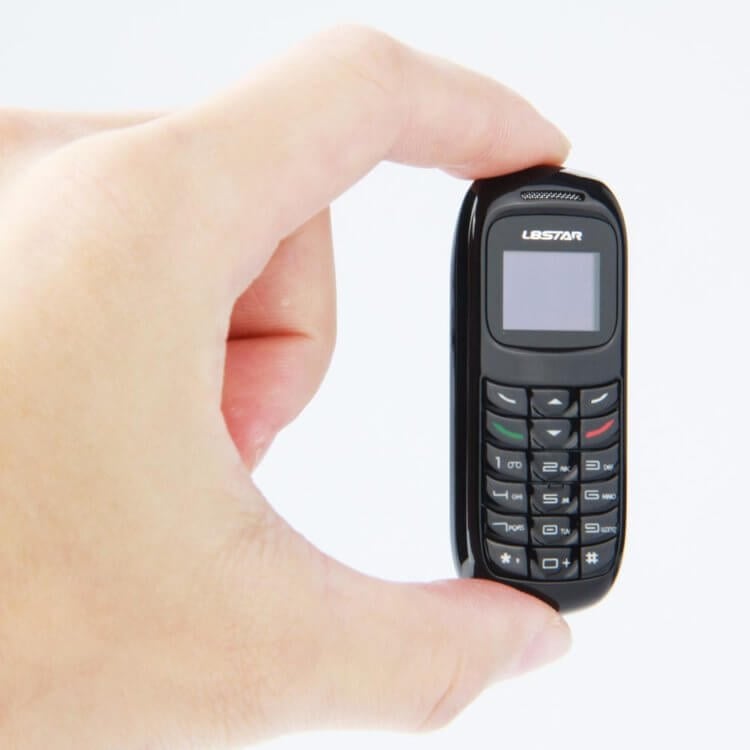 L8STAR BM70 — телефон размером с палец. Компактный смартфон за смешные деньги. Фото.