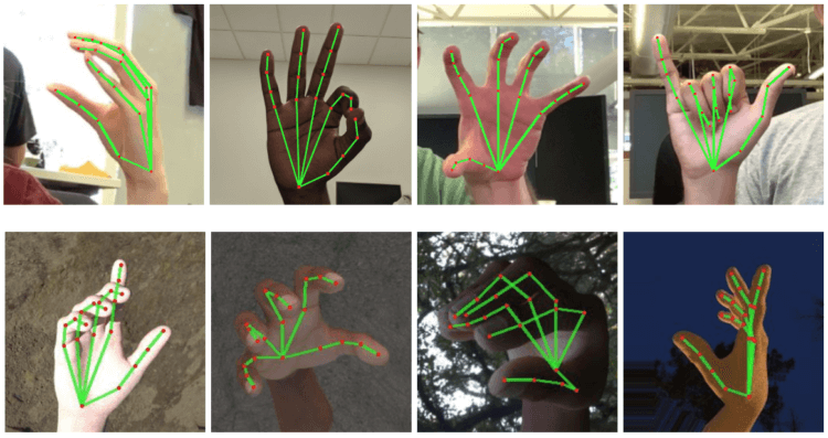 Язык жестов в «Google Переводчике». Язык жестов распознаёт искусственный интеллект, но пока не так хорошо, чтобы делать его частью «Google Переводчика». Фото.